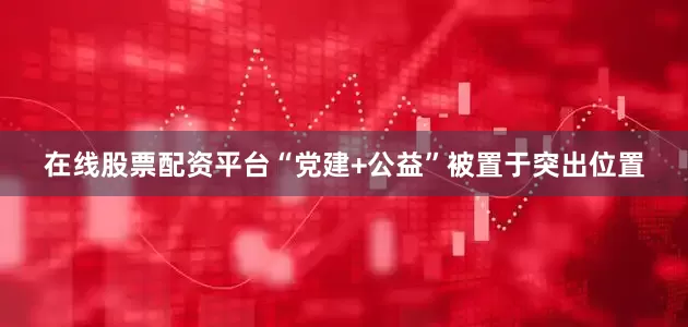 在线股票配资平台“党建+公益”被置于突出位置
